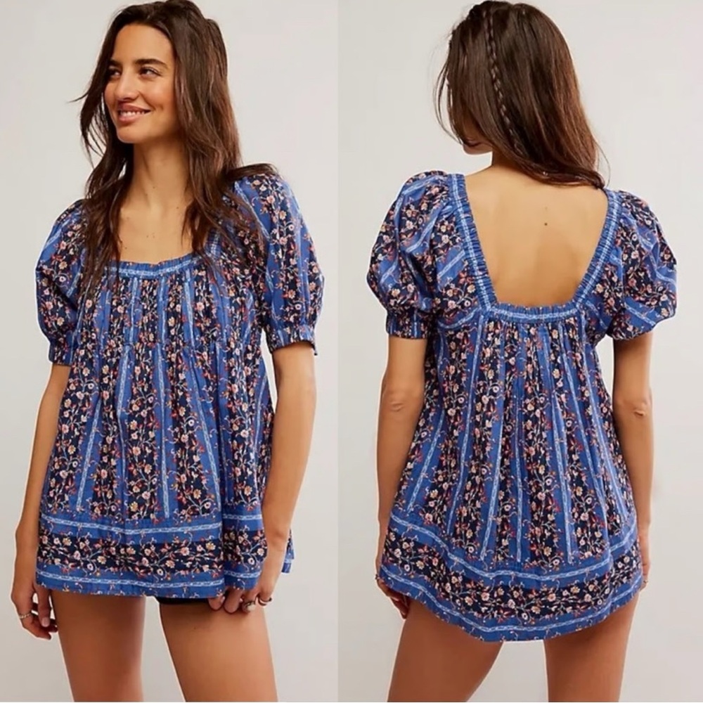 Free People Vintage Lovers Blouse